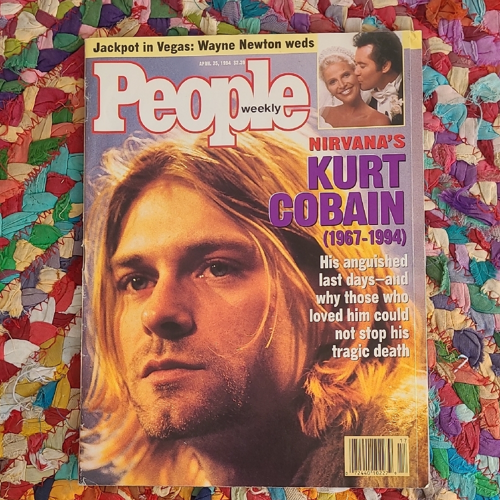 Vintage People Magazine 1994 Kurt Cobain Nirvana